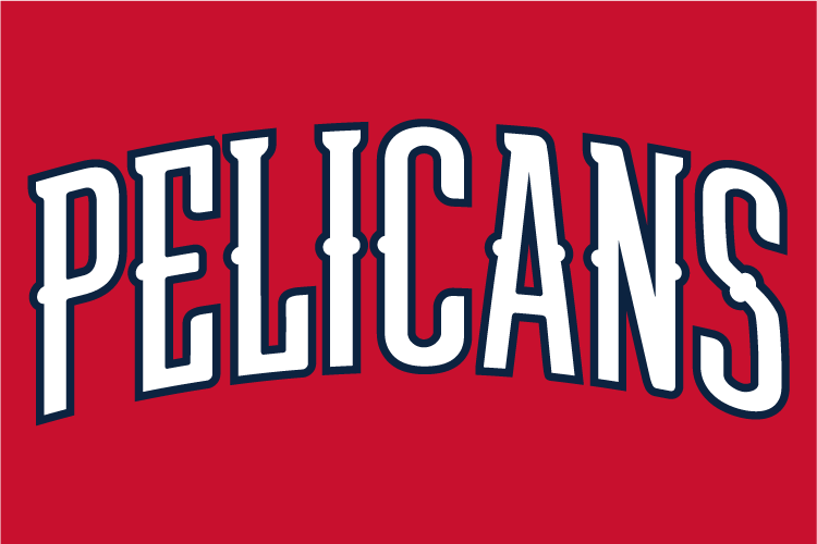 New Orleans Pelicans 2014-Pres Wordmark Logo t shirts DIY iron ons